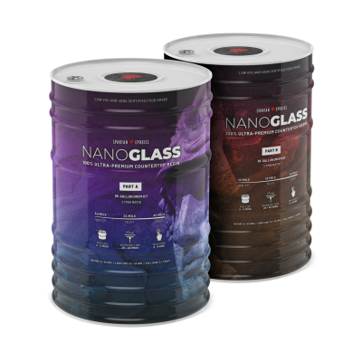 NANOGLASS Deep Pour Resin - 110 Gallon Drum Kit