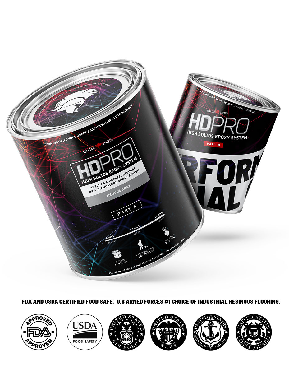 HDPRO - High Solids Epoxy - 1.5 Gallon Kit