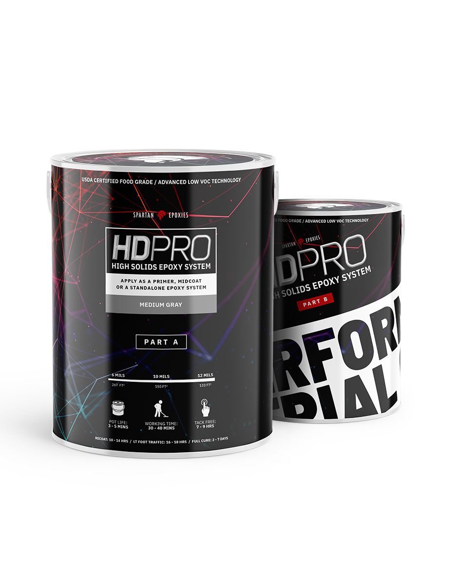 HDPRO - High Solids Epoxy - 3/4 Gallon Kit