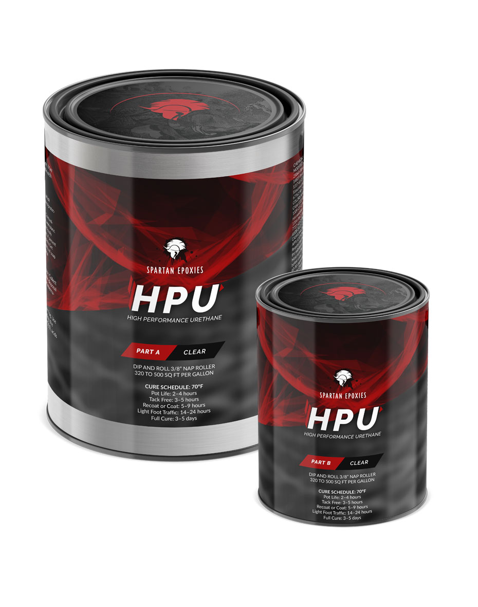 HPU - High Performance Top Coat  - 1.5 Gallon Kit