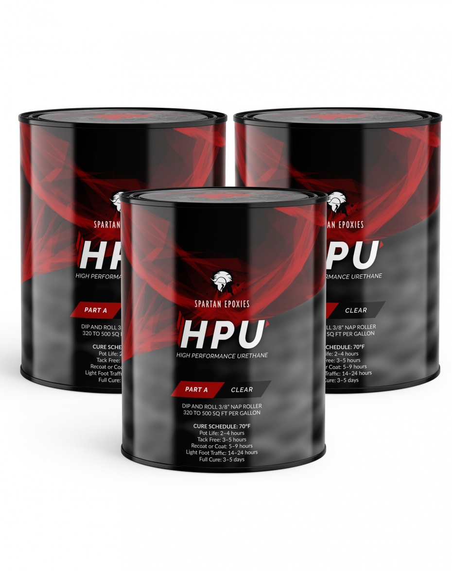 HPU - High Performance Top Coat / 3 Gallon Kit