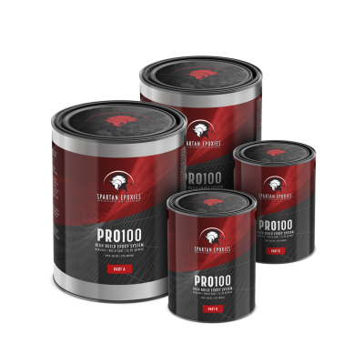 PRO100 - High Build 100% Epoxy - 3 Gallon Kit