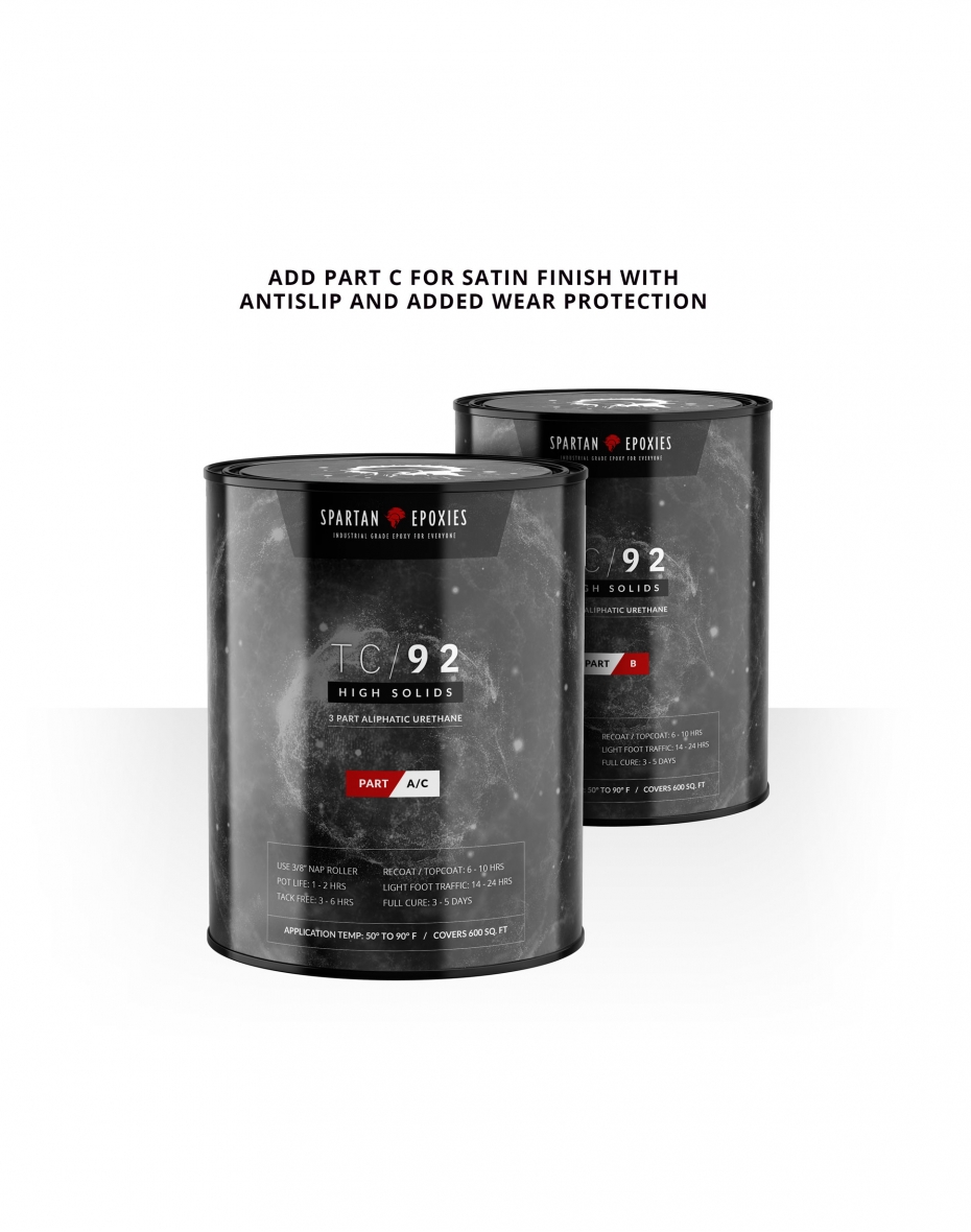 TC92  - 1/4 Gallon Kit / CLEAR