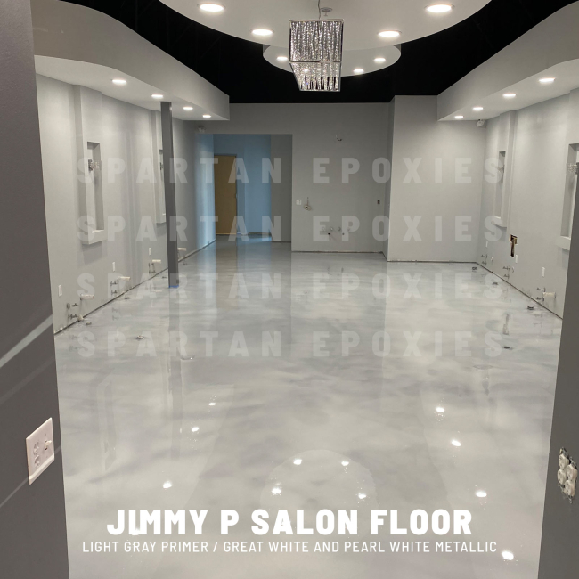 Jimmy P Salon Floor