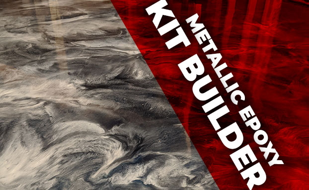 Click to build a metallic epoxy floor