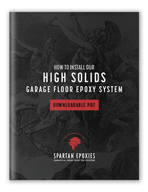 High Solids Garage Floor Epoxy Instructions PDF